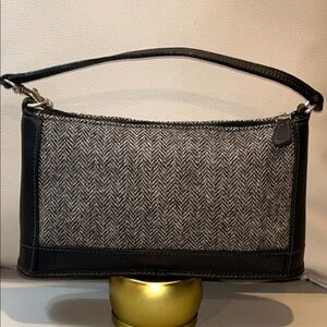 Coach Bleeker Tweed Demi Zip Bag